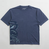 Yardsale Snake EMB T-Shirt - Vintage Indigo | Flatspot