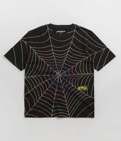 Yardsale Spider T-Shirt in Black