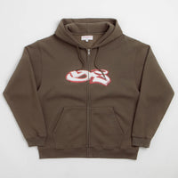 Yardsale Spray Hoodie - Brown thumbnail