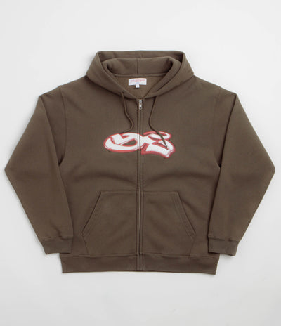 Yardsale Spray Hoodie - Brown