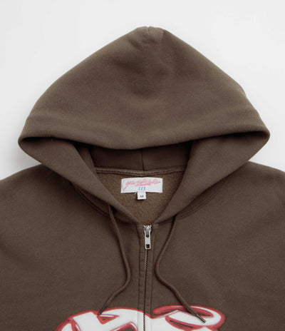 Yardsale Spray Hoodie - Brown