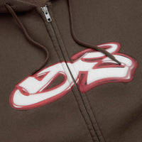 Yardsale Spray Hoodie - Brown thumbnail