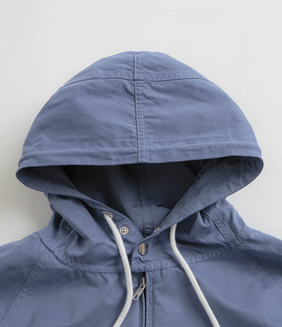 Yardsale Sunscript Hooded Jacket - Blue