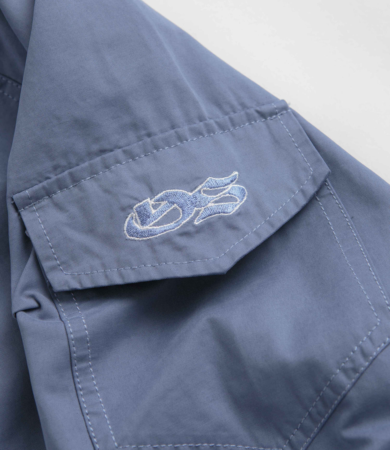 Yardsale Sunscript Hooded Jacket - Blue | Flatspot