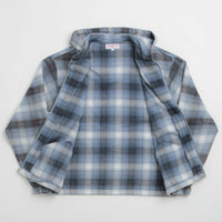 Yardsale Tartan Full-Zip Hoodie - Blue thumbnail