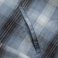 Yardsale Tartan Full-Zip Hoodie - Blue thumbnail