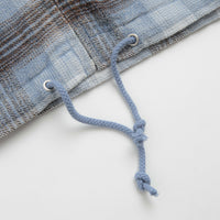 Yardsale Tartan Full-Zip Hoodie - Blue thumbnail