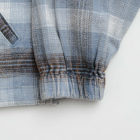 Yardsale Tartan Full-Zip Hoodie - Blue thumbnail