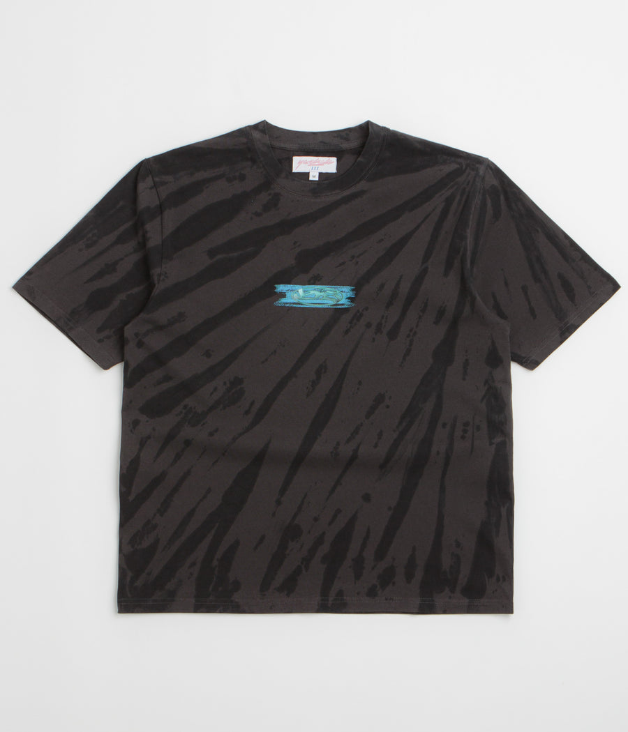 Yardsale Tie Dye Cool Waters T-Shirt - Black