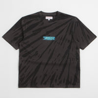Yardsale Tie Dye Cool Waters T-Shirt in Black thumbnail