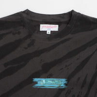 Yardsale Tie Dye Cool Waters T-Shirt in Black thumbnail