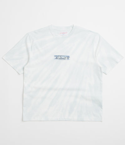 Yardsale Tie Dye Cool Waters T-Shirt in White