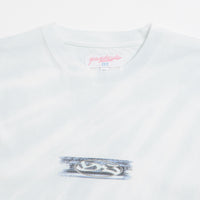 Yardsale Tie Dye Cool Waters T-Shirt in White thumbnail