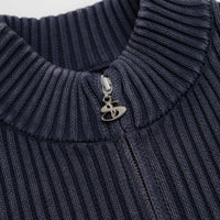 Yardsale Tie Dye Full Zip Sweatshirt - Navy thumbnail