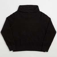Yardsale Waffle Knit Hoodie in Black thumbnail