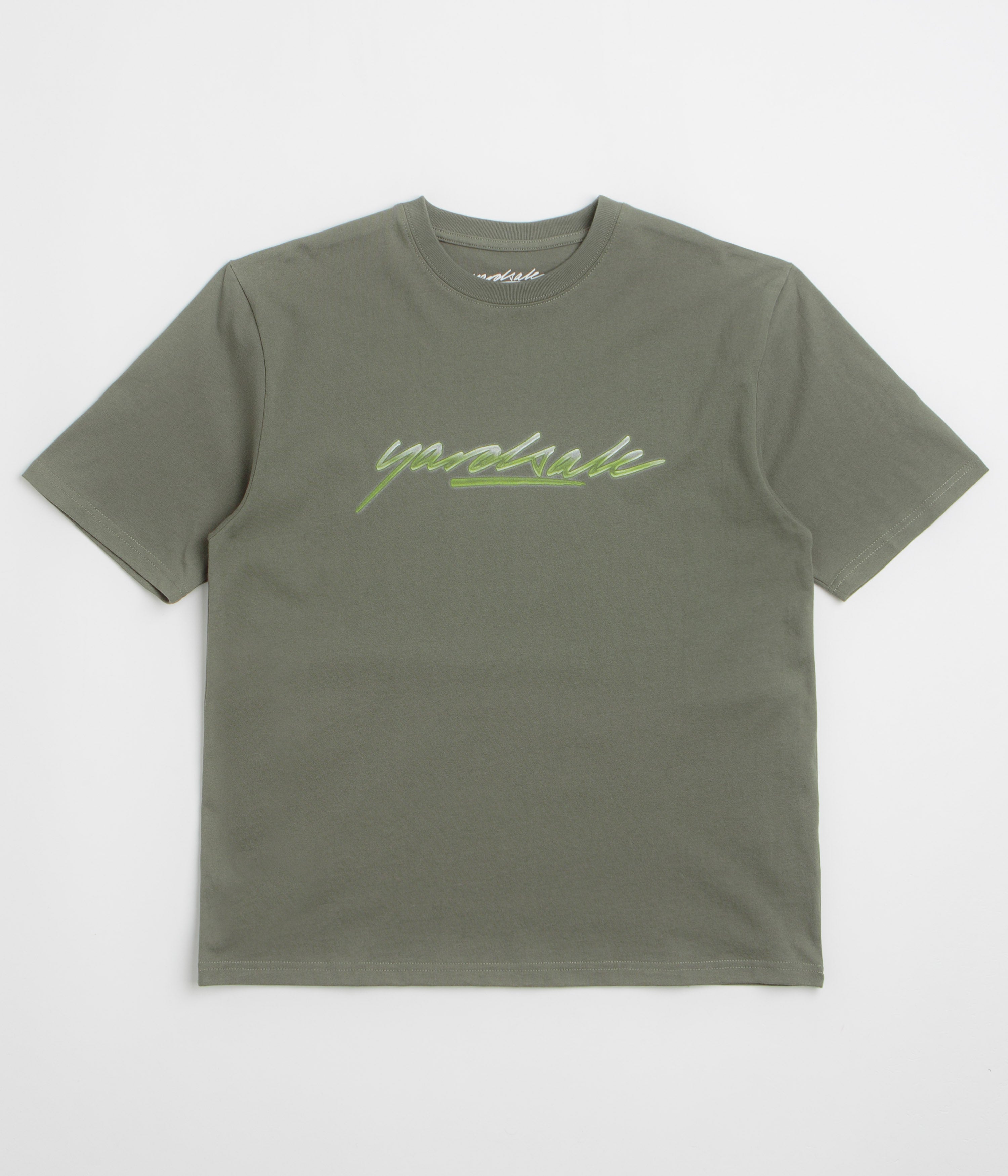 Yardsale Washed Script T-Shirt - Sand