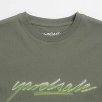 Yardsale Washed Script T-Shirt in Sand thumbnail