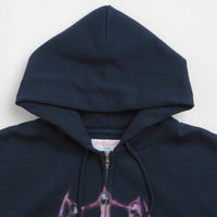 Yardsale Webber Full Zip Hoodie - Navy thumbnail
