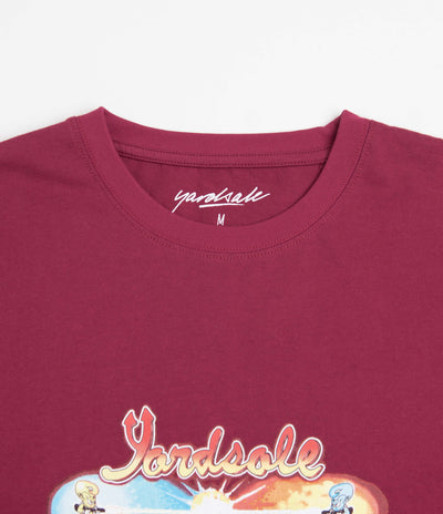 Yardsale World T-Shirt - Maroon