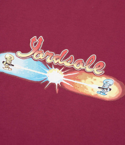 Yardsale World T-Shirt - Maroon