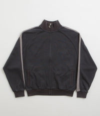 Yardsale Woven Phantasy Full-Zip Sweatshirt in Navy