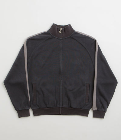 Yardsale Woven Phantasy Full-Zip Sweatshirt in Navy