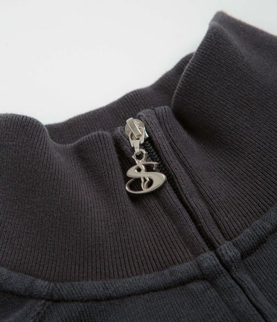 Yardsale Woven Phantasy Full-Zip Sweatshirt in Navy