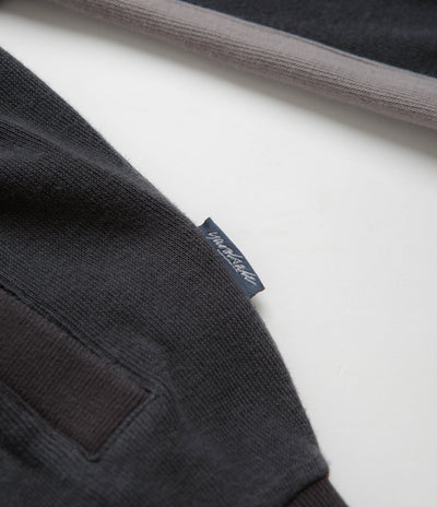 Yardsale Woven Phantasy Full-Zip Sweatshirt in Navy