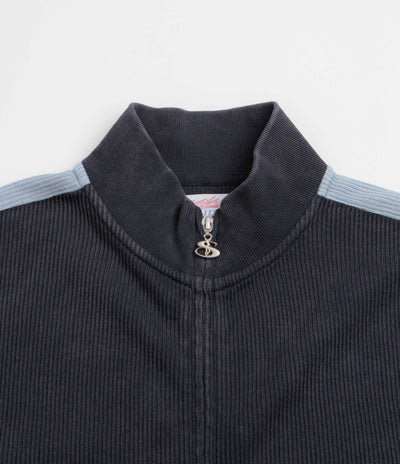 Yardsale Woven Phantasy Full Zip Sweatshirt - Navy / Blue