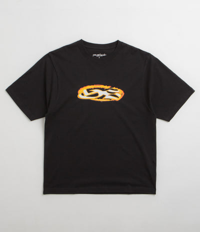 Yardsale YS Fire T-Shirt in Black