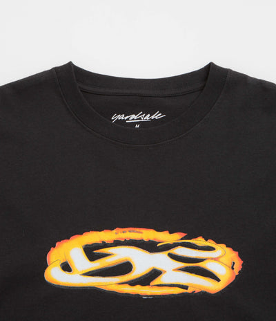 Yardsale YS Fire T-Shirt in Black