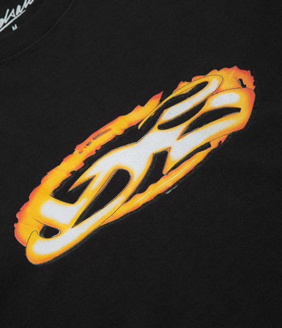 Yardsale YS Fire T-Shirt in Black