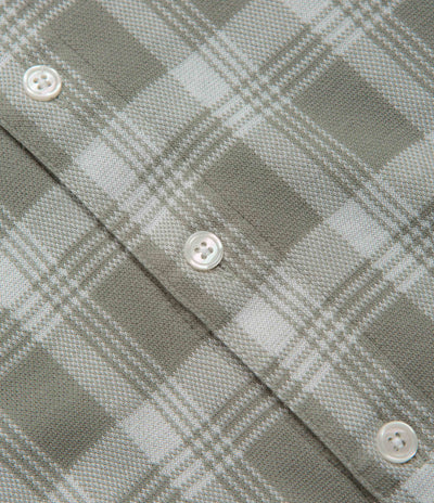 Yardsale YS Knitted Short Sleeve Shirt - Stone / Olive
