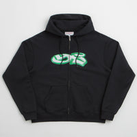 Yardsale YS Spray Zip Hoodie in Black thumbnail