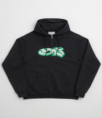 Yardsale YS Spray Zip Hoodie in Black