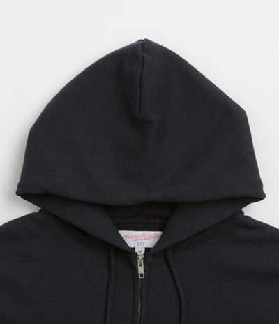 Yardsale YS Spray Zip Hoodie in Black