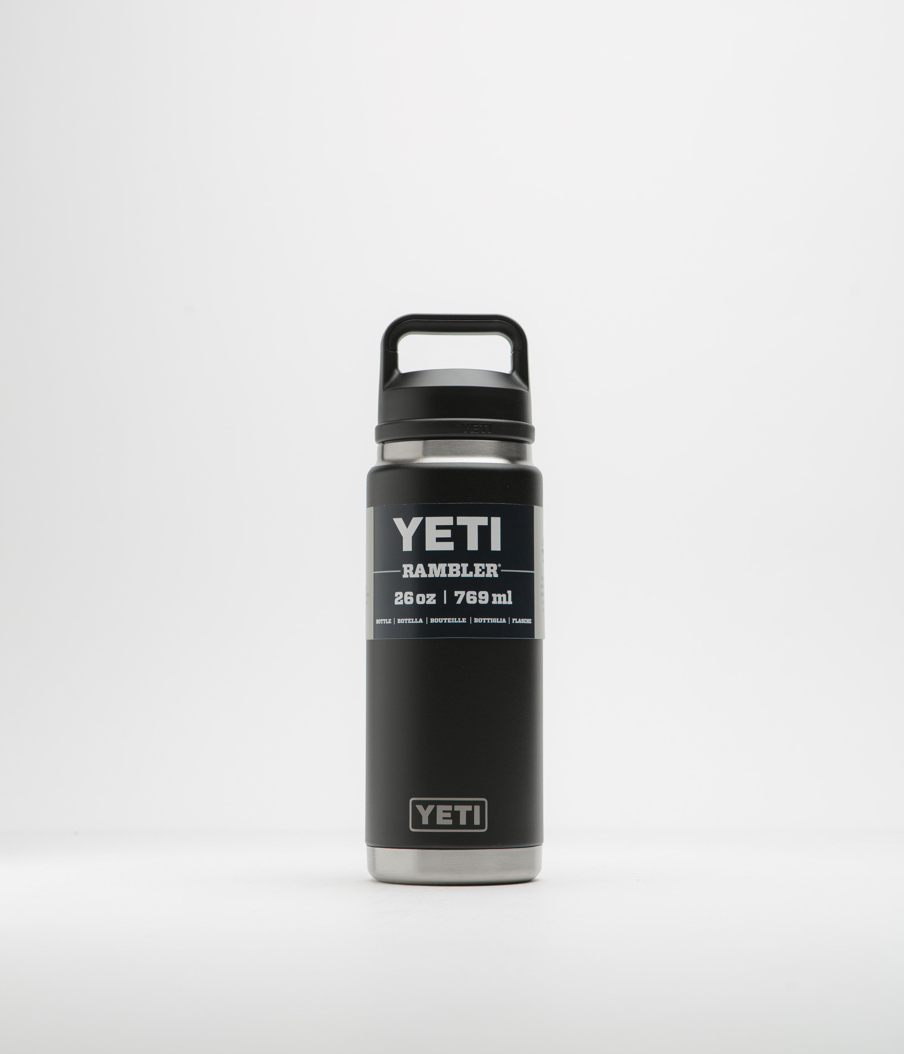 Yeti Chug Cap Rambler Bottle 26oz in Black