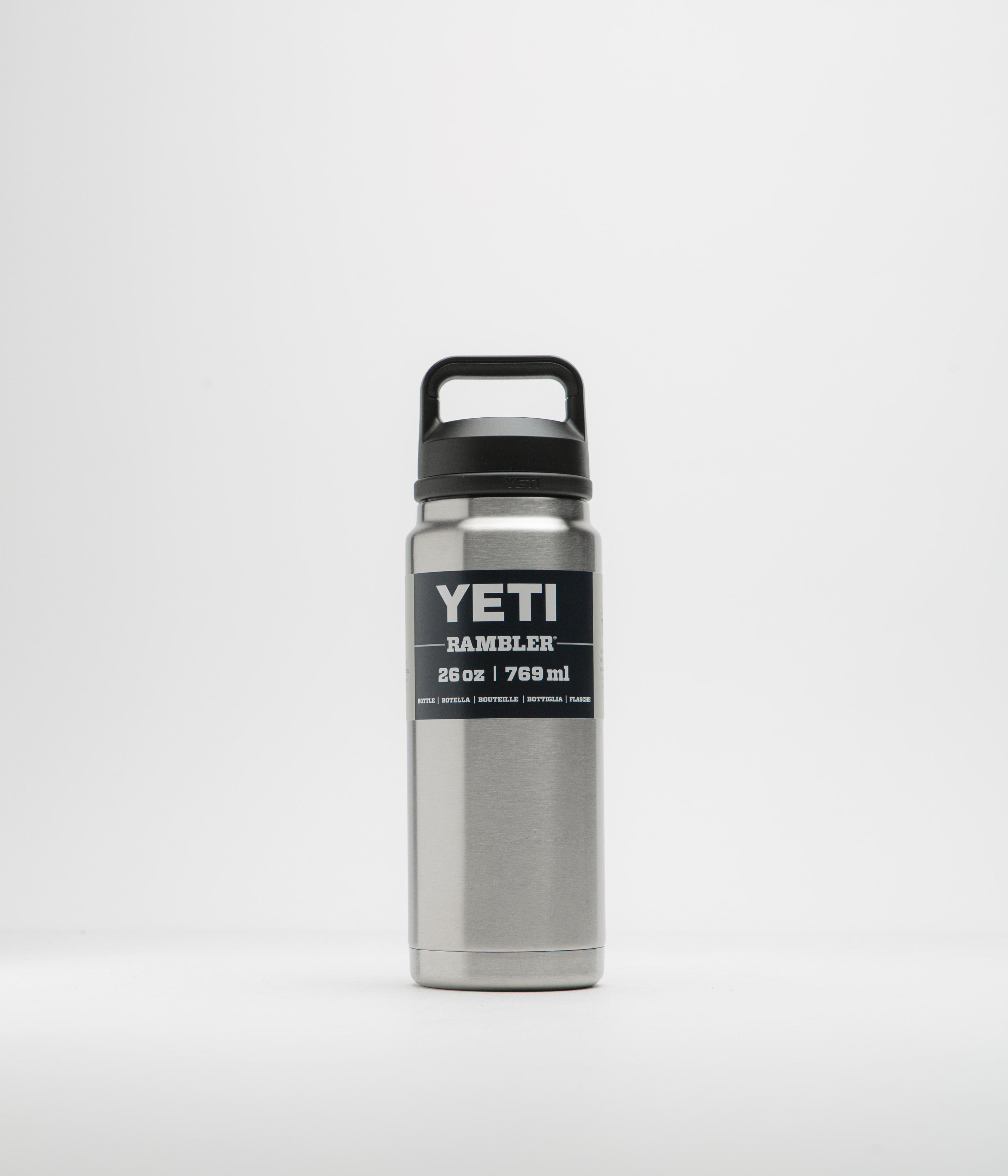Yeti Chug Cap Rambler Bottle 26oz in Stainless Steel