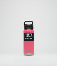 Yeti Chug Cap Rambler Bottle 26oz in Tropical Pink