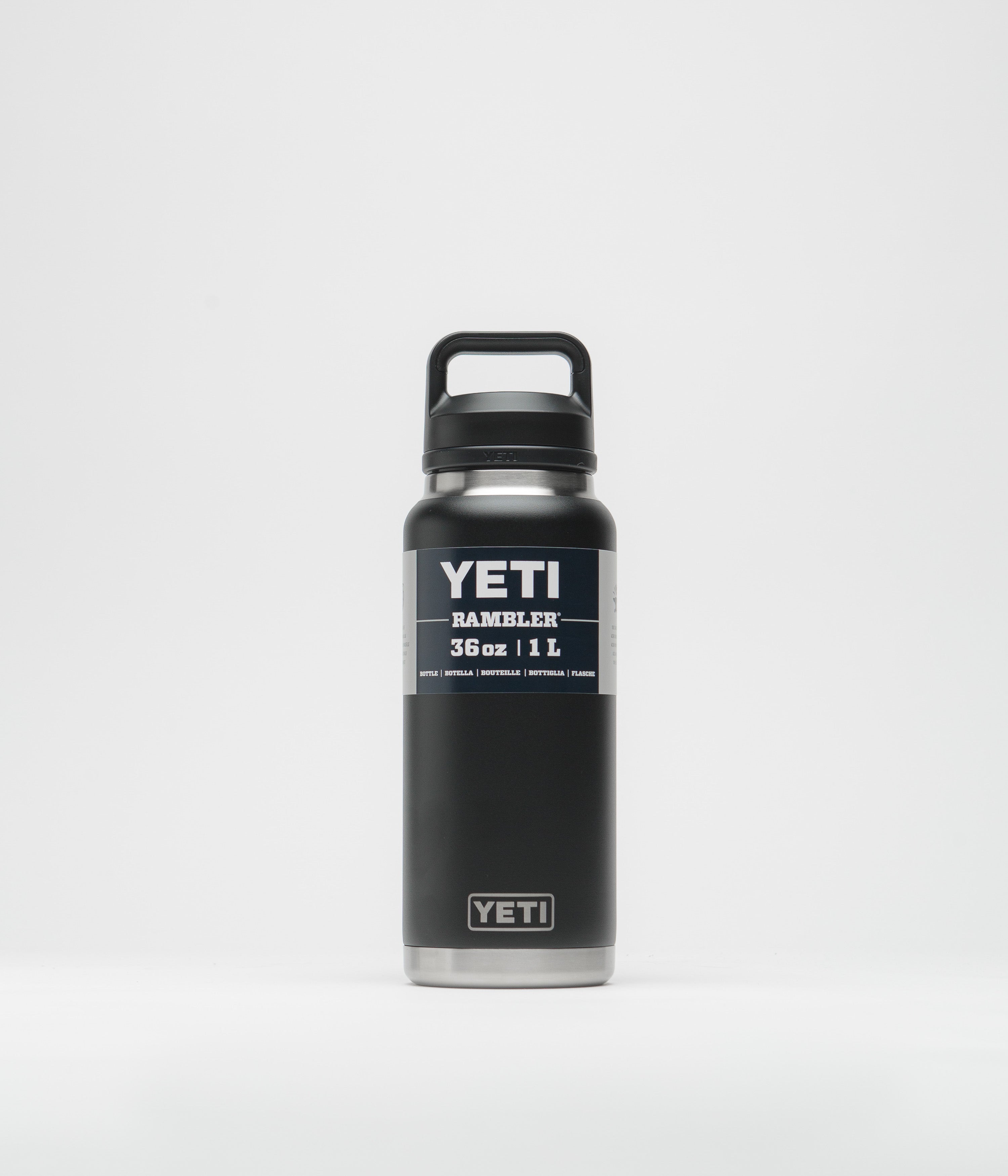 Yeti Chug Cap Rambler Bottle 36oz in Black