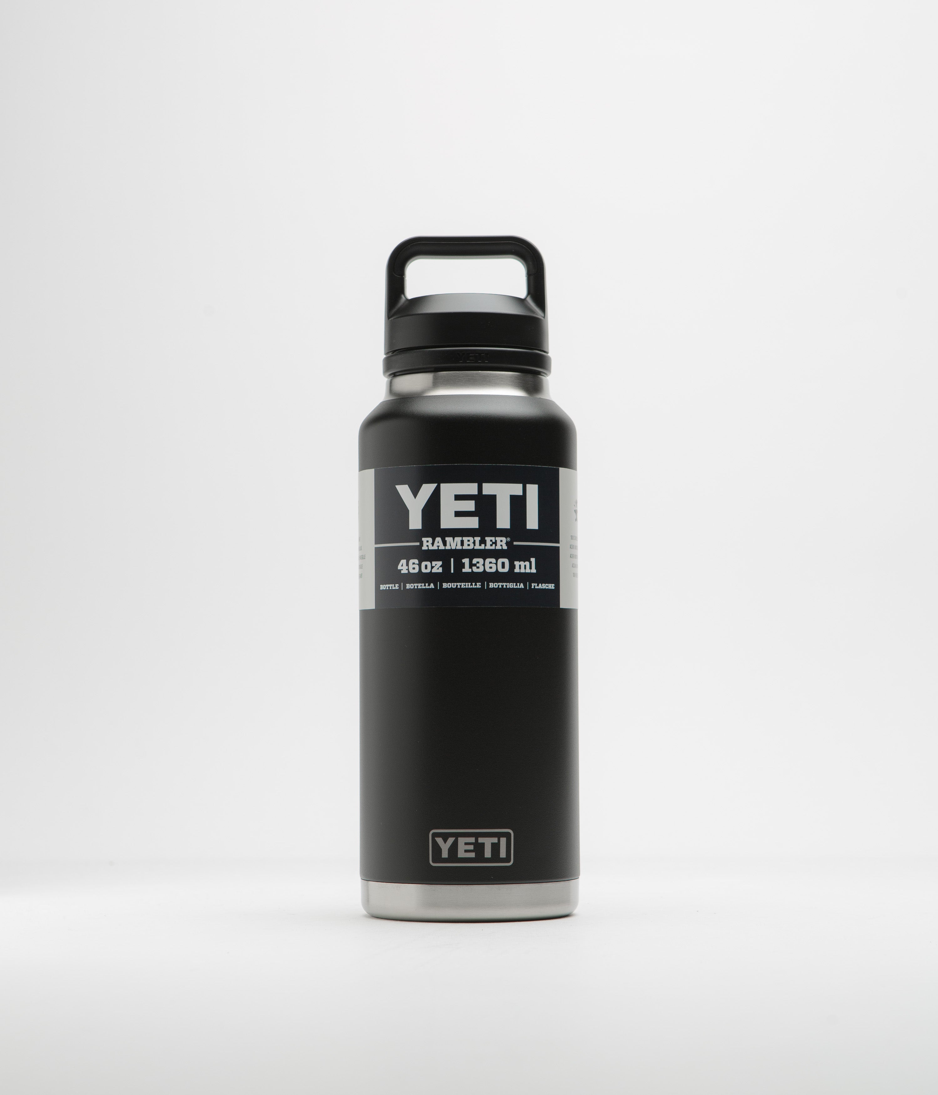 Yeti Chug Cap Rambler Bottle 46oz in Black