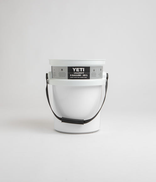 Yeti LoadOut Bucket - White