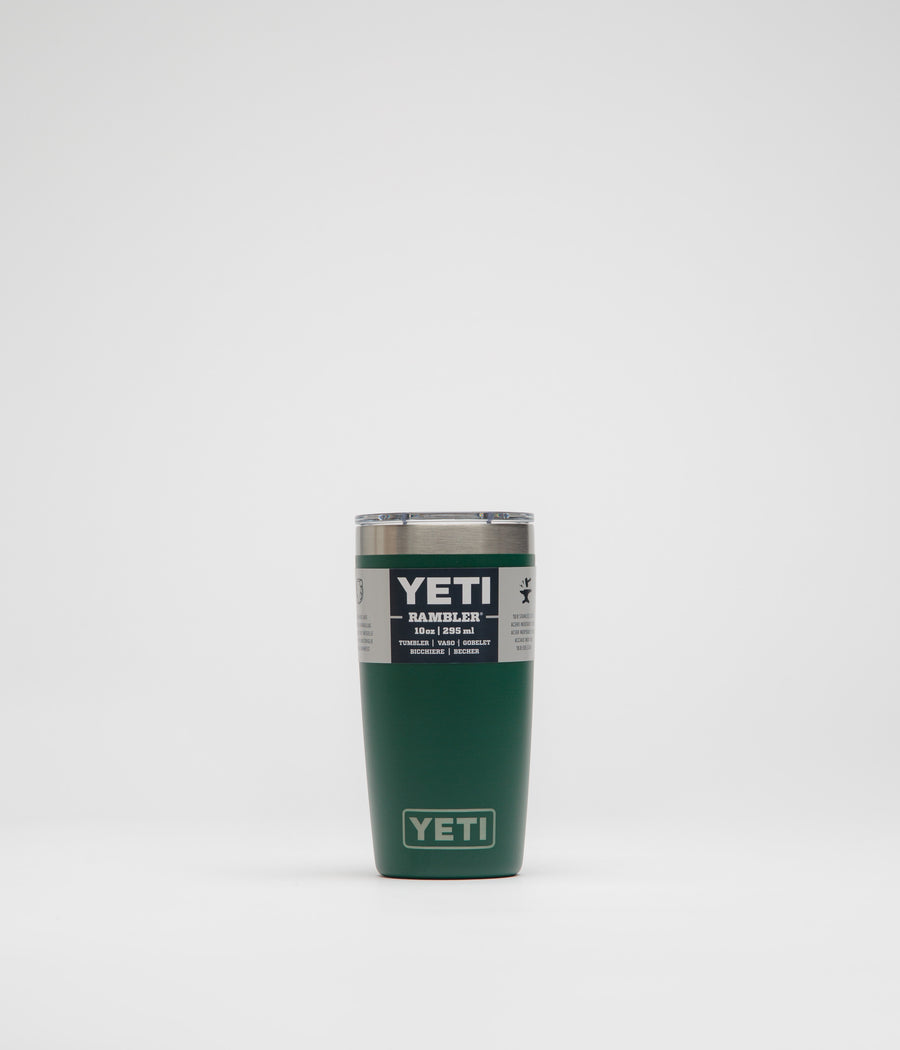 Yeti Rambler 10 Oz Tumbler in Black Forest Green