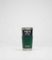 Yeti Rambler 20 Oz Tumbler in Black Forest Green