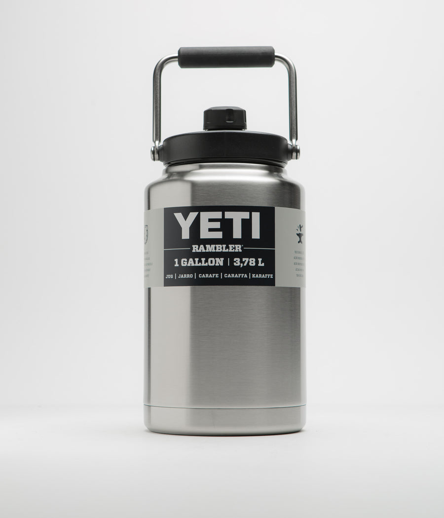 Yeti Rambler Jug 1 Gallon - Stainless Steel