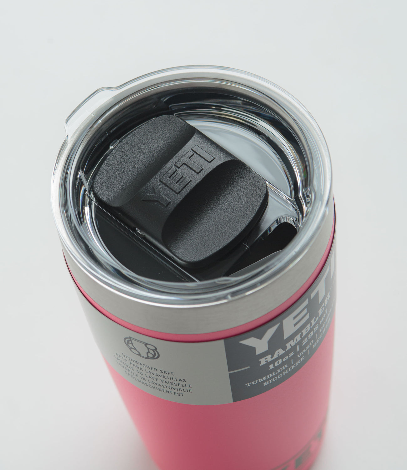 Pink Rambler Yeti Rambler Tumbler 10oz - Tropical Pink | flatspot