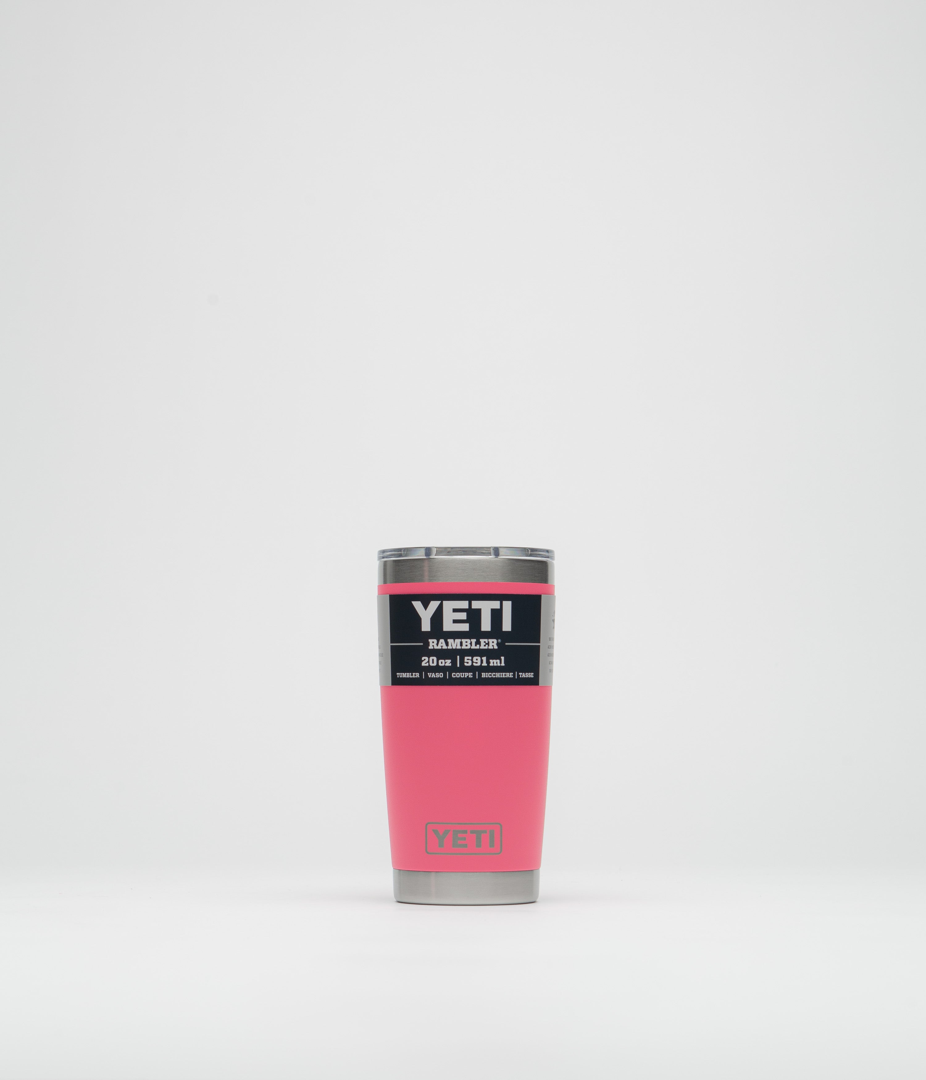 Yeti Rambler Tumbler 20oz in Tropical Pink