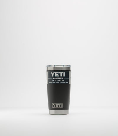 Yeti Rambler Tumbler V2 20oz in Black