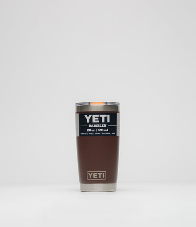 Yeti Rambler Tumbler V2 20oz in Wetlands Brown