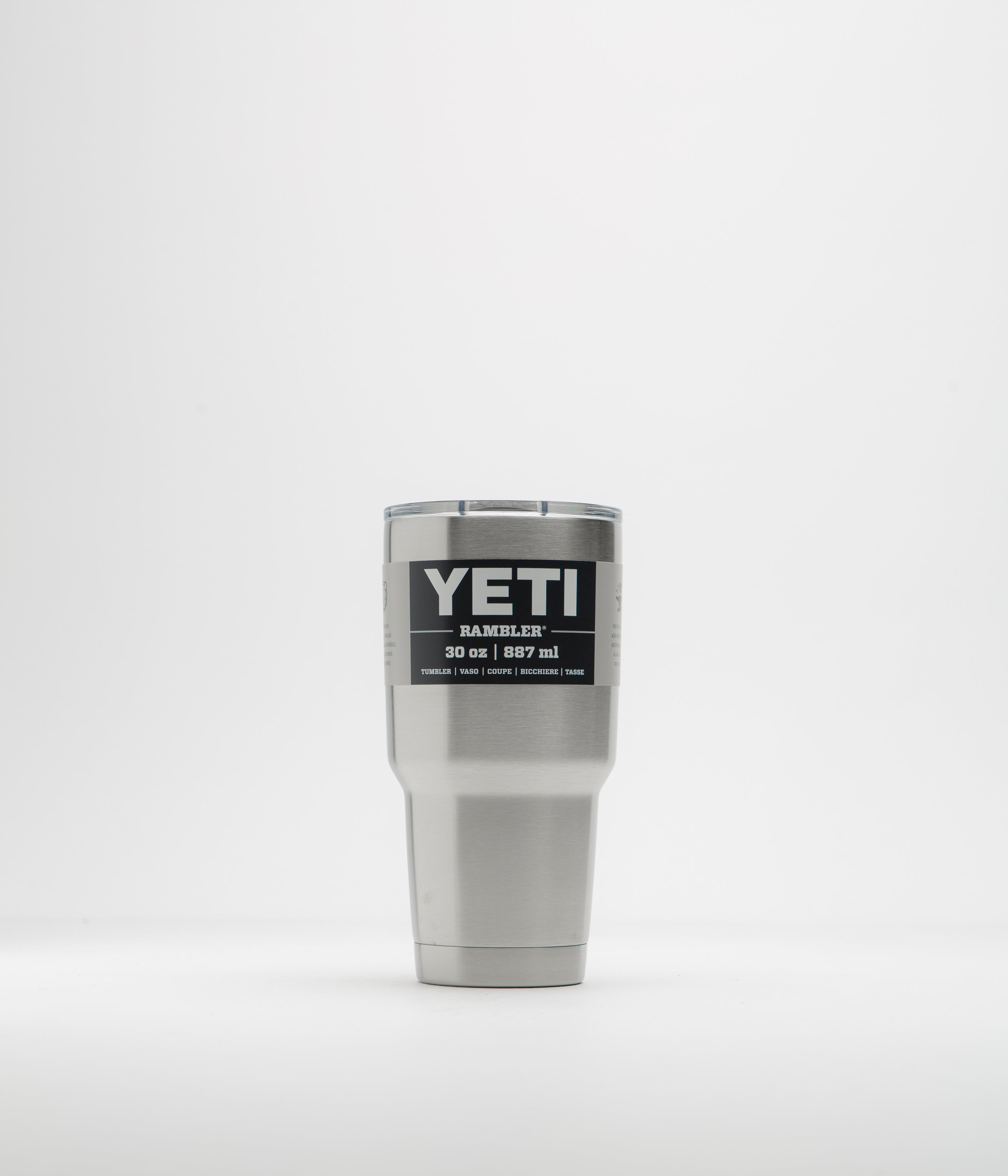 Yeti Rambler Tumbler V2 30oz in Stainless Steel